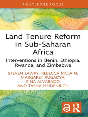 cover image of Land Tenure Reform in Sub-Saharan Africa